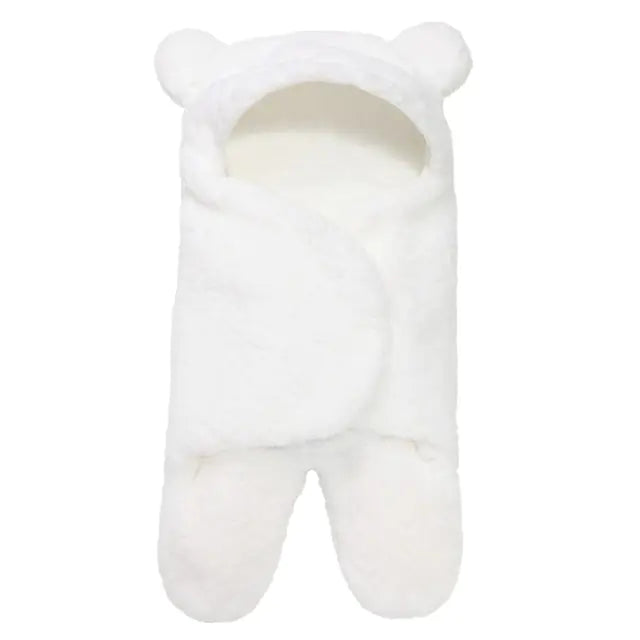 Ultra-Soft Fleece Baby Sleeping Bag and Swaddle Wrap