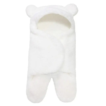 Ultra-Soft Fleece Baby Sleeping Bag and Swaddle Wrap