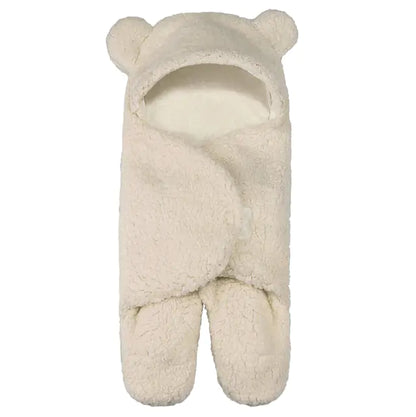 Ultra-Soft Fleece Baby Sleeping Bag and Swaddle Wrap